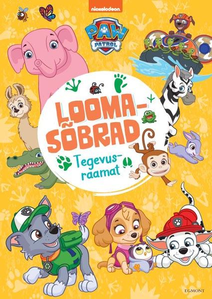 Paw Patrol: loomasõbrad Tegevusraamat kaanepilt – front cover