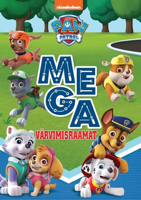 Paw Patrol: mega värvimisraamat