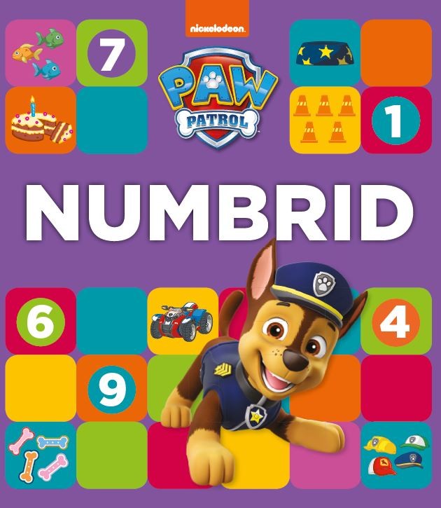 Paw Patrol: numbrid kaanepilt – front cover