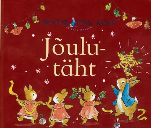 Peeter Pikk-kõrv: jõulutäht kaanepilt – front cover