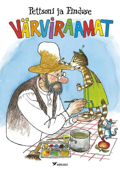 Pettsoni ja Finduse värviraamat kaanepilt – front cover