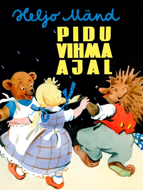 Pidu vihma ajal: värssjutustus kaanepilt – front cover
