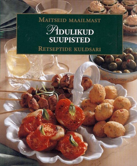 Pidulikud suupisted kaanepilt – front cover