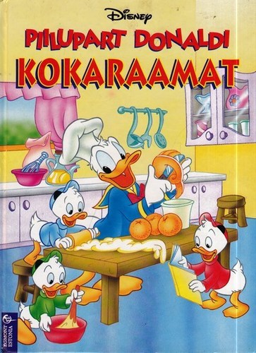 Piilupart Donaldi kokaraamat kaanepilt – front cover