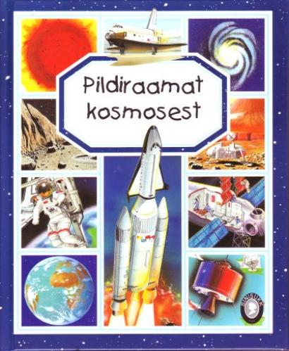 Pildiraamat kosmosest kaanepilt – front cover