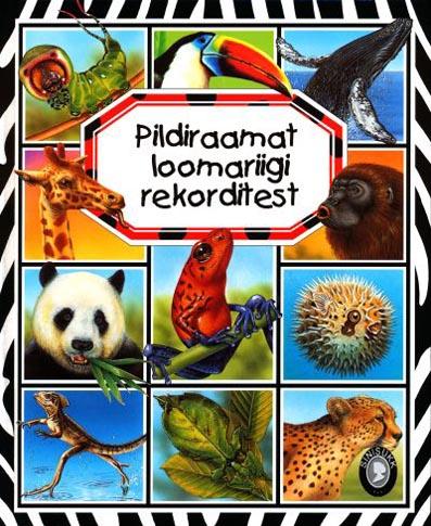 Pildiraamat loomariigi rekorditest kaanepilt – front cover