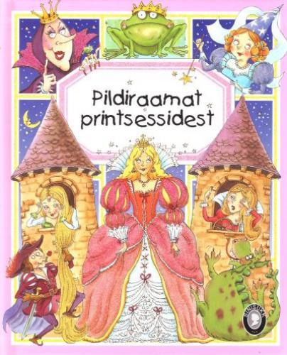 Pildiraamat printsessidest kaanepilt – front cover