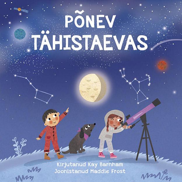 Põnev tähistaevas kaanepilt – front cover