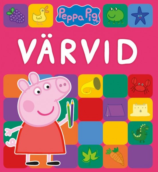 Põrsas Peppa: värvid kaanepilt – front cover