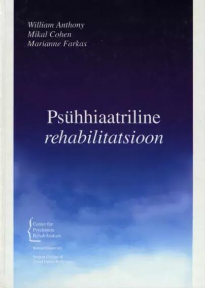 Psühhiaatriline rehabilitatsioon kaanepilt – front cover