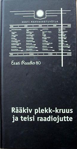 Rääkiv plekk-kruus ja teisi raadiojutte Eesti Raadio 80 kaanepilt – front cover