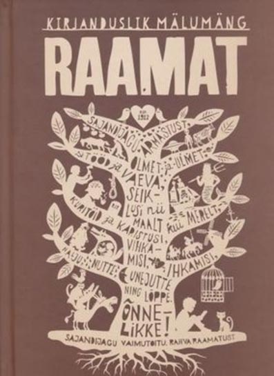 Raamat: kirjanduslik mälumäng kaanepilt – front cover