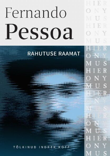 Rahutuse raamat kaanepilt – front cover