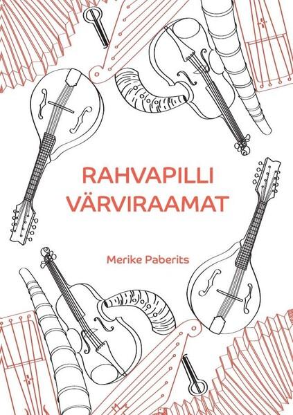 Rahvapilli värviraamat kaanepilt – front cover