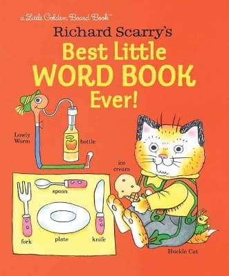 Richard Scarry’s Best Little Word Book Ever! kaanepilt – front cover
