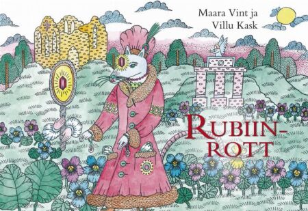 Rubiinrott kaanepilt – front cover