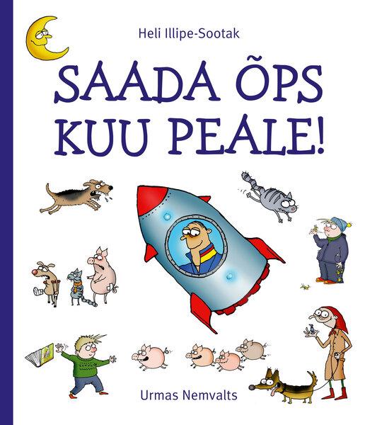 Saada õps Kuu peale! kaanepilt – front cover