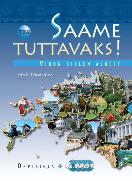 Saame tuttavaks! Viron kielen alkeet kaanepilt – front cover