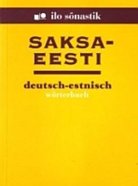 Saksa-eesti sõnastik Deutsch-Estnisch Wörterbuch kaanepilt – front cover