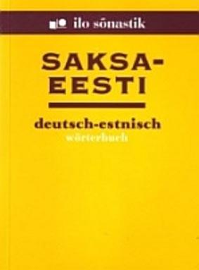 Saksa-eesti sõnastik Deutsch-Estnisch Wörterbuch kaanepilt – front cover