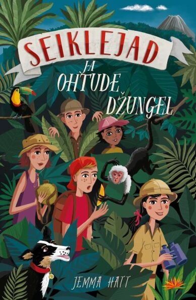 Seiklejad ja ohtude džungel kaanepilt – front cover