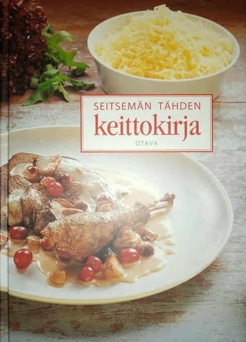 Seitsemän tähden keittokirja kaanepilt – front cover