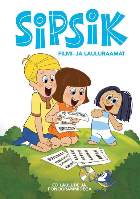 Sipsik Filmi- ja lauluraamat kaanepilt – front cover