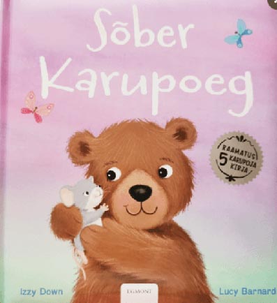 Sõber Karupoeg Raamatus 5 Karupoja kirja kaanepilt – front cover