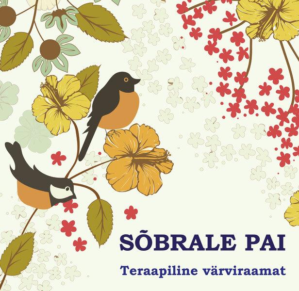 Sõbrale pai: teraapiline värviraamat kaanepilt – front cover