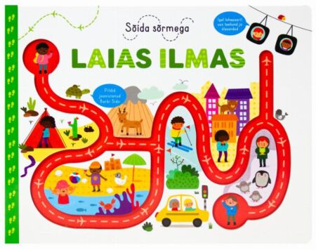 Sõida sõrmega: laias ilmas kaanepilt – front cover