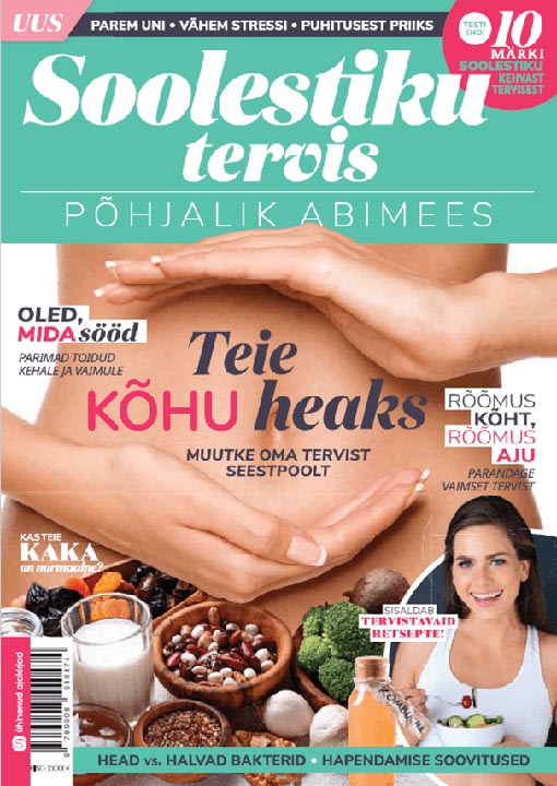 Soolestiku tervis: põhjalik abimees kaanepilt – front cover