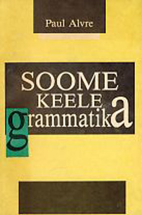Soome keele grammatika kaanepilt – front cover