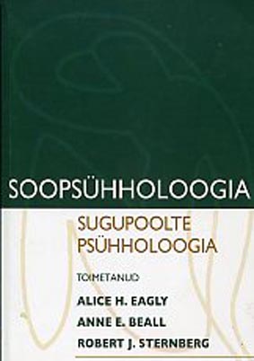 Soopsühholoogia: sugupoolte psühholoogia kaanepilt – front cover