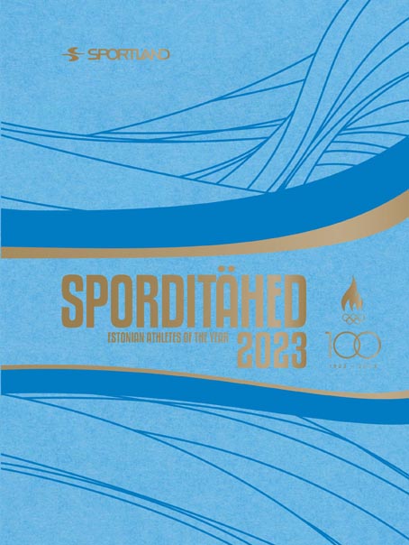 Sporditähed 2023 Estonian athletes of the year 2023 kaanepilt – front cover