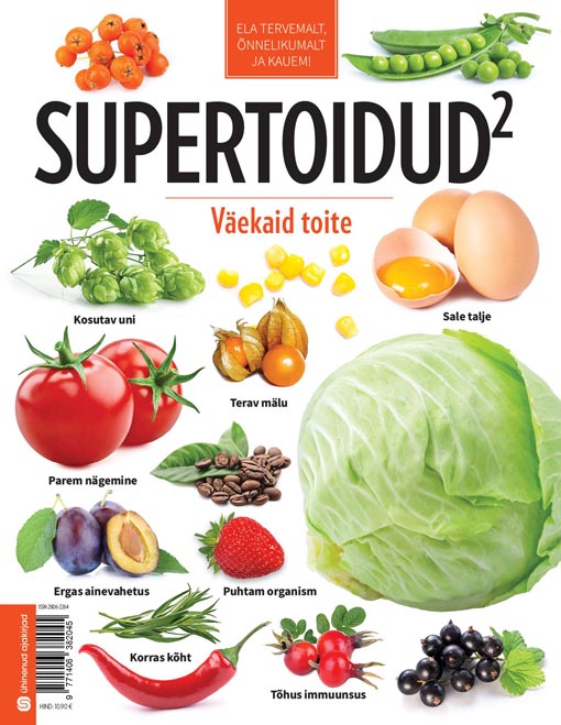 Supertoidud 2: väekaid toite kaanepilt – front cover