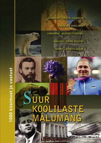 Suur koolilaste mälumäng 1000 küsimust ja vastust kaanepilt – front cover