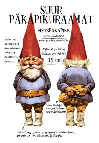 Suur Päkapikuraamat kaanepilt – front cover