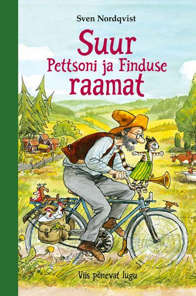 Suur Pettsoni ja Finduse raamat Viis põnevat lugu kaanepilt – front cover