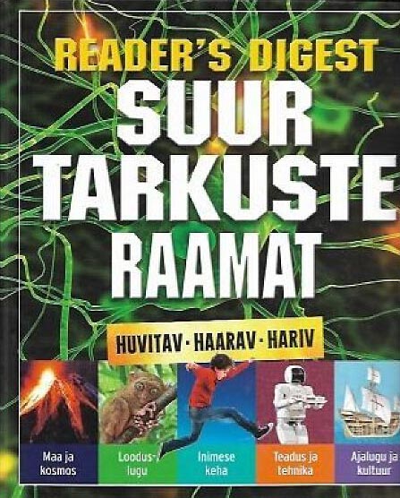 Suur tarkuste raamat: põnevate teadmiste aardelaegas kaanepilt – front cover