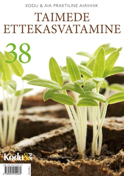 Taimede ettekasvatamine kaanepilt – front cover