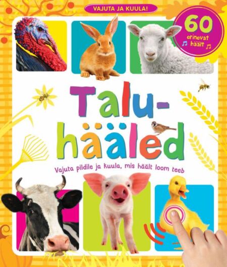 Taluhääled Vajuta ja kuula! kaanepilt – front cover