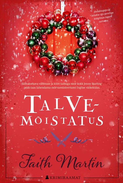 Talvemõistatus: kaasahaarav mõrvamüsteerium kaanepilt – front cover