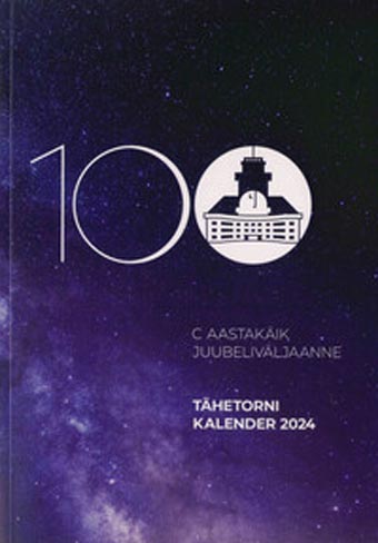 Tartu Tähetorni kalender 2024 kaanepilt – front cover