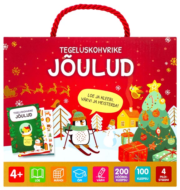 Tegeluskohvrike Jõulud kaanepilt – front cover