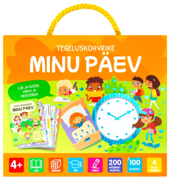Tegeluskohvrike Minu päev kaanepilt – front cover