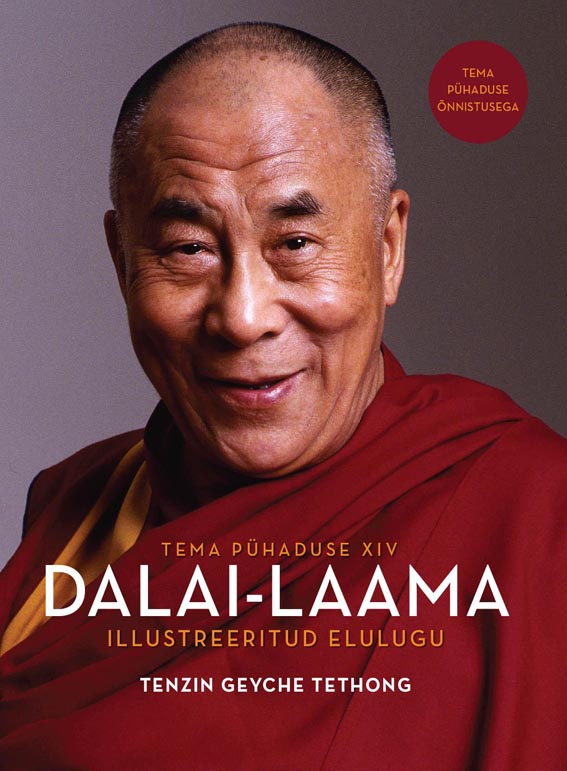 Tema Pühaduse XIV dalai-laama illustreeritud elulugu kaanepilt – front cover