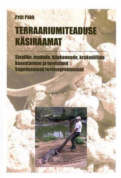 Terraariumiteaduse käsiraamat kaanepilt – front cover