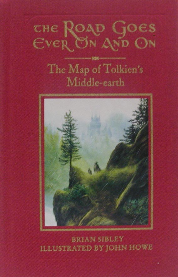The Road Goes Ever On and On The Map Of Tolkien’s Middle Earth kaanepilt – front cover