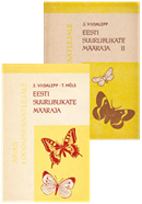Eesti suurliblikate määraja 1. ja 2. osa (komplekt)