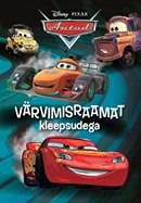 Autod: värvimisraamat kleepsudega